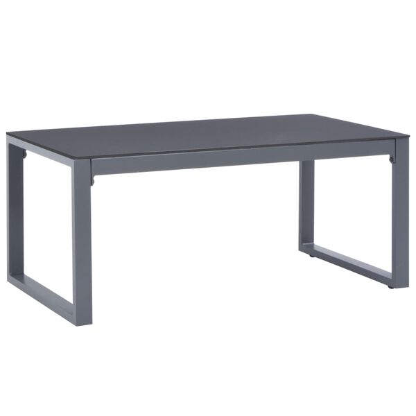 vidaXL Salontafel 90x50x40 cm aluminium