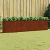 vidaXL Plantenbak verhoogd 360x40x80 cm cortenstaal