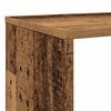vidaXL Boekenkast 132x29x141,5 cm bewerkt hout oud houtkleurig