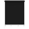 vidaXL Rolgordijn voor buiten 220x230 cm zwart