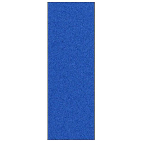 vidaXL Deurmat Anders Blauw en Zwart 120 x 350 cm Polyamide en PVC