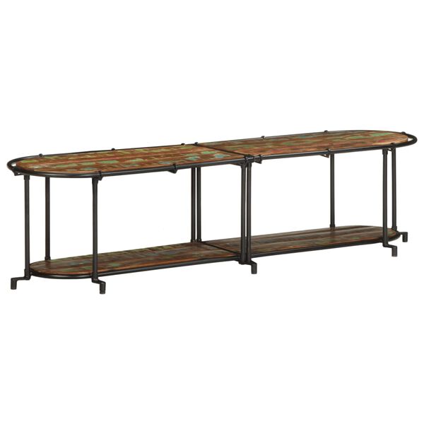 vidaXL Tv-meubel 160x42x40 cm massief gerecycled hout