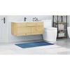 vidaXL Antislip Badmat Blauw 70 x 120 cm PP