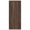 vidaXL Plantenstandaards 2 st 30x30x70 cm bewerkt hout bruin eiken