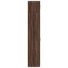 vidaXL Opbergkast smal 45x42,5x225 cm bewerkt hout bruin eikenkleurig