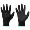 vidaXL Werkhandschoenen 12 st Zwart 11 / XXL Polyester