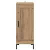 vidaXL Dressoir Olden Artisan Eiken 34,5 x 34 x 90 cm