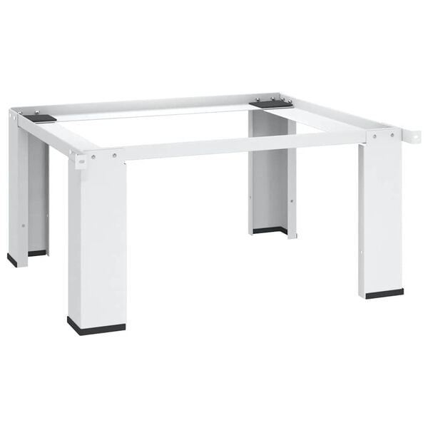 vidaXL Wasmachineverhoger wit