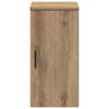 vidaXL Badkamer Kast Wandgemonteerd Artisan Eiken 30 x 31,5 x 61 cm