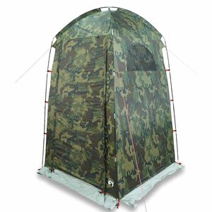 vidaXL Douchetent waterdicht camouflage