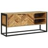 vidaXL TV-kast Bruin 110 x 30 x 50 cm Massief Acaciahout