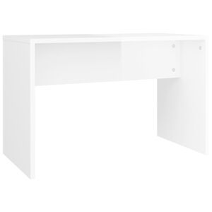 vidaXL Kaptafelkruk 70x35x45 cm bewerkt hout hoogglans wit
