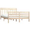 vidaXL Bedframe massief hout 150x200 cm