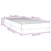 vidaXL Boxspring bed kunstleer zwart 80x200 cm