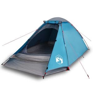 vidaXL Koepeltent 4-persoons waterdicht blauw