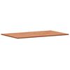 vidaXL Tafelblad rechthoekig 100x60x1,5 cm massief beukenhout
