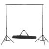 vidaXL Fotostudioset met verlichtingsset en achtergrond