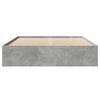 vidaXL Bedframe zonder matras 160x200 cm spaanplaat betongrijs