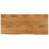 vidaXL Tafelblad met natuurlijke rand 140x60x3,8 cm massief mangohout