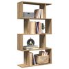 vidaXL Kamerscherm / boekenkast 4-laags 70x24x129 cm hout artisanaal