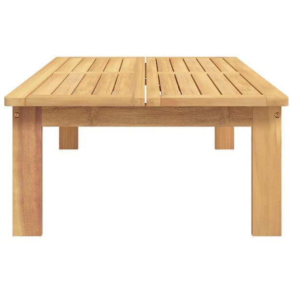 vidaXL Tuintafel 100x60x30 cm massief acaciahout