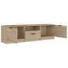 vidaXL Tv-meubel Sonoma eiken 140x35x40 cm bewerkt hout