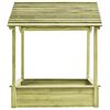 vidaXL Buitenspeelhuis met zandbak 128x120x145 cm grenenhout