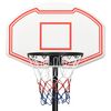 vidaXL Basketbalstandaard 237-307 cm polyetheen wit