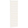 vidaXL Zebra rolgordijn 85x230 cm stofbreedte 80,9 cm marmerbeige