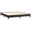 vidaXL Bedframe kunstleer zwart 160x200 cm