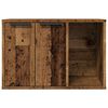vidaXL Kattenbakkast 60x40x40 cm bewerkt hout oud houtkleurig