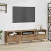 vidaXL TV-kast met lade Artisan Eiken 150 x 30 x 45 cm Bewerkt hout