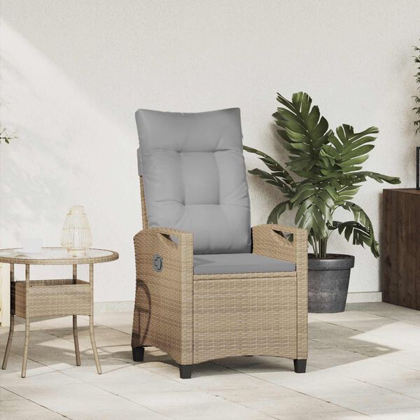 vidaXL Recliner Tuinstoelen 56 x 60 x 112 cm staal
