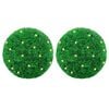 vidaXL Kunstbuxusballen met LED-verlichting 2 st 45 cm groen