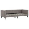 vidaXL Slaapbank 80x200 cm stof taupe