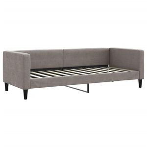 vidaXL Slaapbank 80x200 cm stof taupe