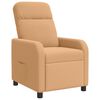 vidaXL Relaxfauteuil Beige Boucl&eacute;