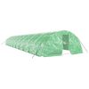 vidaXL Tuinkas met stalen frame 100 m&sup2; 20x5x2,3 m groen