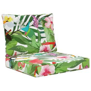 vidaXL Buiten bankkussen Polyester kleurrijk 60 x 50,5 cm