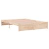 vidaXL Bedframe zonder matras massief hout 140x200 cm