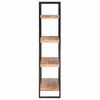vidaXL Boekenkast met 4 schappen 120x40x180 cm massief acaciahout