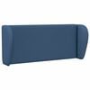 vidaXL Hoofdbord oor Blauw 40 x 23 x 6 cm Stof