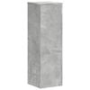 vidaXL Plantenstandaards 2 st 25x25x80 cm bewerkt hout betongrijs