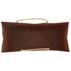 vidaXL Papieren zakken 50 st met hengsels 26x12x35 cm bruin