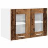 vidaXL Hangkast met opslag 2 pcs Oudhout 60 x 31 x 40 cm Bewerkt hout