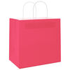 vidaXL Papieren zakken 250 st met hengsels 54x15x49 cm roze