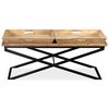vidaXL Salontafel 110x55x42 cm massief mangohout