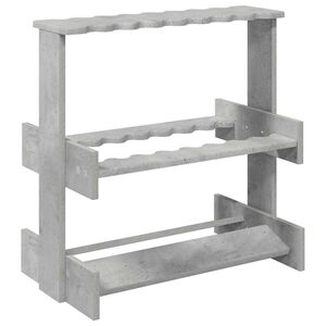 vidaXL Biljartkeu standaard Bewerkt hout 60 x 35 x 60 cm Betongrijs