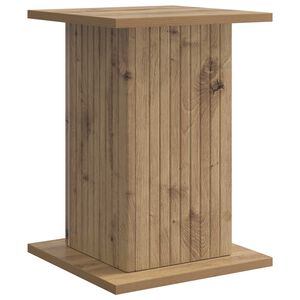 vidaXL Plantenstandaard Artisanaal eiken 30,5 x 30 x 43 cm