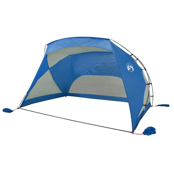 vidaXL Strandtent 274x178x170/148 cm 185T polyester azuurblauw